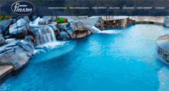 Desktop Screenshot of premierpoolsandspas.com